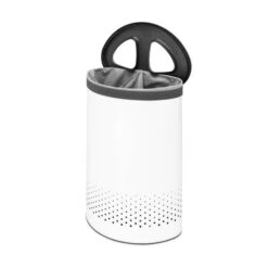 Brabantia Wasbox 55 Liter - White / Dark Grey Kunststof Deksel -Brabantia 2392718 6db21f9a