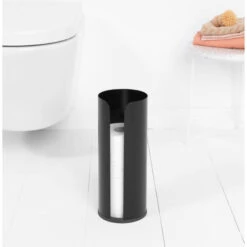 Brabantia ReNew Toiletroldispenser - Matt Black -Brabantia 2398336 38cae76a