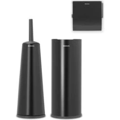 Brabantia ReNew Toiletaccessoires, Set Van 3 - Matt Black