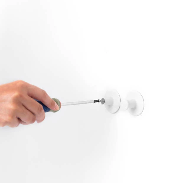 Brabantia ReNew Handdoekhaakjes, Set Van 2 - White 5 Brabantia ReNew Handdoekhaakjes, Set Van 2 - White - Afbeelding 3