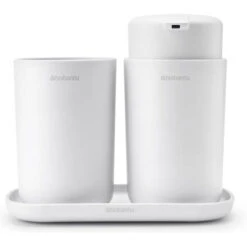 Brabantia ReNew Badkameraccessoires, Set Van 3 - White