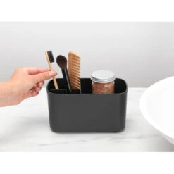 Brabantia ReNew Badkamer Caddy - Dark Grey -Brabantia 2398359 1b5bdd7a
