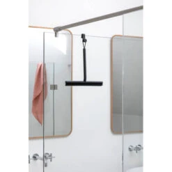 Brabantia ReNew Douchewisser Met Deurhaak - Dark Grey -Brabantia 2398361 5f677bd8