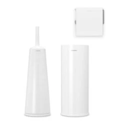 Brabantia ReNew Toiletaccessoires, Set Van 3 - White