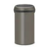 Brabantia Touch Bin Afvalemmer - 60 Liter - Platinum 2 Brabantia Touch Bin Afvalemmer - 60 Liter - Platinum -Brabantia 2427766 375b1156