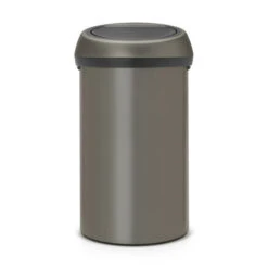 Brabantia Touch Bin Afvalemmer - 60 Liter - Platinum