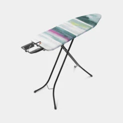 Brabantia Strijkplank B, 124x38 Cm Morning Breeze Met Strijkijzerhouder - Black -Brabantia 2555959 4317348e