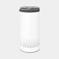 Brabantia Wasbox 35 Liter - White / Dark Grey Kunststof Deksel -Brabantia 3224704 b650e40a
