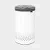 Brabantia Wasbox 60 Liter - White / Dark Grey Kunststof Deksel -Brabantia 3224705 9c214281