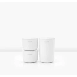Brabantia ReNew Opbergpotjes, Set Van 3 - White 9 Brabantia ReNew Opbergpotjes, Set Van 3 - White -Brabantia 3250549 b559e15e