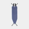 Brabantia Strijkplank B, 124x38 Cm Denim Blue Met Strijkijzerhouder - Black -Brabantia 3251556 34394508
