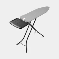 Brabantia Strijkplank B, 124x38 Cm Metallic Met Solide Stoomunithouder - Black -Brabantia 3251559 a272bc72