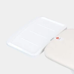 Brabantia Strijkplank C, 124x45 Cm Botanical Met Rvs Solide Stoomunithouder - White -Brabantia 3251562 e9a4ecaf