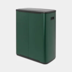 Brabantia Bo Touch Bin Afvalemmer 60 Liter Met Kunststof Binnenemmer - Pine Green 7 Brabantia Bo Touch Bin Afvalemmer 60 Liter Met Kunststof Binnenemmer - Pine Green -Brabantia 3251589 25930d9b