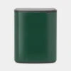 Brabantia Bo Touch Bin Afvalemmer 60 Liter Met Kunststof Binnenemmer - Pine Green 2 Brabantia Bo Touch Bin Afvalemmer 60 Liter Met Kunststof Binnenemmer - Pine Green -Brabantia 3251589 ca385c33