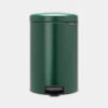 Brabantia NewIcon Pedaalemmer 20 Liter Met Kunststof Binnenemmer - Pine Green