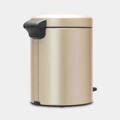 Brabantia NewIcon Pedaalemmer 5 Liter Met Kunststof Binnenemmer - Champagne -Brabantia 3251600 45b489d4