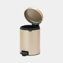 Brabantia NewIcon Pedaalemmer 5 Liter Met Kunststof Binnenemmer - Champagne -Brabantia 3251600 cd3dea35