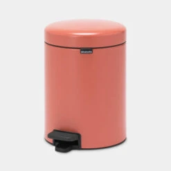 Brabantia NewIcon Pedaalemmer 5 Liter Met Kunststof Binnenemmer - Terracotta Pink -Brabantia 3251602 db2043b6