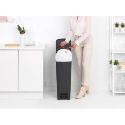 Brabantia StepUp Pedaalemmer 40 Liter - Dark Grey -Brabantia 3486233 d1aeb1f8