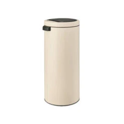 Brabantia Touch Bin Flat Top Afvalemmer 30 Liter Met Kunststof Binnenemmer - Soft Beige -Brabantia 3696334 c3050058