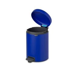Brabantia NewIcon Pedaalemmer 5 Liter Met Kunststof Binnenemmer - Mineral Powerful Blue 12 Brabantia NewIcon Pedaalemmer 5 Liter Met Kunststof Binnenemmer - Mineral Powerful Blue -Brabantia 3714576 4be05d94