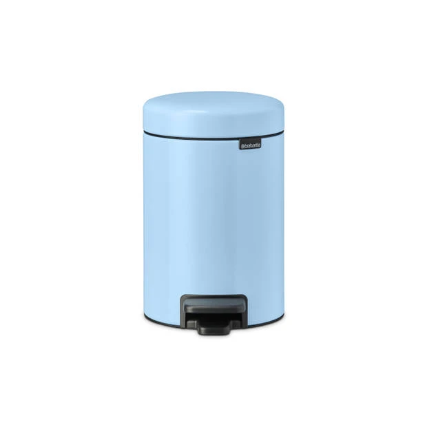 Brabantia NewIcon Pedaalemmer 3 Liter Met Kunststof Binnenemmer - Dreamy Blue 3 Brabantia NewIcon Pedaalemmer 3 Liter Met Kunststof Binnenemmer - Dreamy Blue