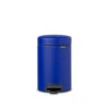 Brabantia NewIcon Pedaalemmer 3 Liter Met Kunststof Binnenemmer - Mineral Powerful Blue