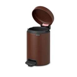 Brabantia NewIcon Pedaalemmer 3 Liter Met Kunststof Binnenemmer - Mineral Cosy Brown 12 Brabantia NewIcon Pedaalemmer 3 Liter Met Kunststof Binnenemmer - Mineral Cosy Brown -Brabantia 3729877 1f52c0c1
