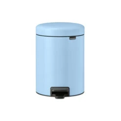 Brabantia NewIcon Pedaalemmer 5 Liter Met Kunststof Binnenemmer - Dreamy Blue