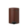 Brabantia NewIcon Pedaalemmer 5 Liter Met Kunststof Binnenemmer - Mineral Cosy Brown 1 Brabantia NewIcon Pedaalemmer 5 Liter Met Kunststof Binnenemmer - Mineral Cosy Brown -Brabantia 3729879 9857308f