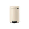 Brabantia NewIcon Pedaalemmer 12 Liter Met Kunststof Binnenemmer - Soft Beige 1 Brabantia NewIcon Pedaalemmer 12 Liter Met Kunststof Binnenemmer - Soft Beige -Brabantia 3729880 75098ffe