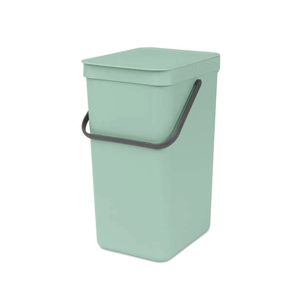 Brabantia Sort & Go Afvalemmer 16 Liter - Jade Green 5 Brabantia Sort & Go Afvalemmer 16 Liter - Jade Green - Afbeelding 3