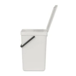 Brabantia Sort & Go Afvalemmer 16 Liter - Light Grey -Brabantia 3729919 5abd3a57