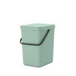 Brabantia Sort & Go Afvalemmer 25 Liter - Jade Green 13 Brabantia Sort & Go Afvalemmer 25 Liter - Jade Green -Brabantia 3729920 0069b148