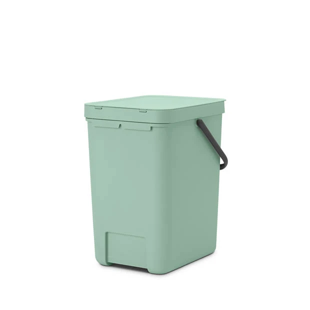 Brabantia Sort & Go Afvalemmer 25 Liter - Jade Green 4 Brabantia Sort & Go Afvalemmer 25 Liter - Jade Green - Afbeelding 2