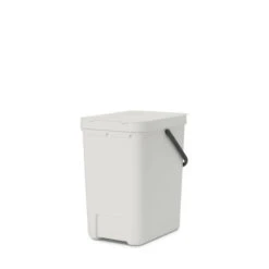 Brabantia Sort & Go Afvalemmer 25 Liter - Light Grey -Brabantia 3729921 7fd72704