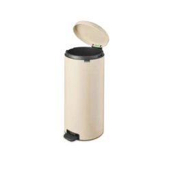 Brabantia NewIcon Pedaalemmer 30 Liter Met Kunststof Binnenemmer - Soft Beige -Brabantia 3729923 51f57797