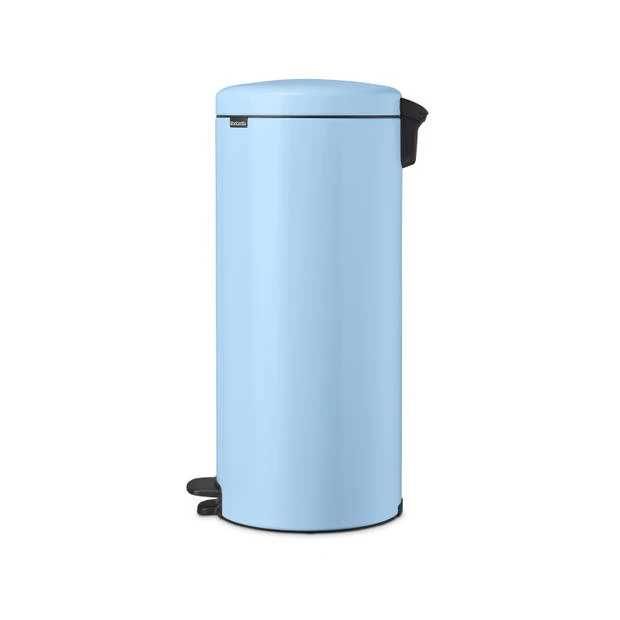 Brabantia NewIcon Pedaalemmer 30 Liter Met Kunststof Binnenemmer - Dreamy Blue 7 Brabantia NewIcon Pedaalemmer 30 Liter Met Kunststof Binnenemmer - Dreamy Blue - Afbeelding 5