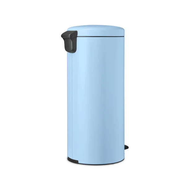 Brabantia NewIcon Pedaalemmer 30 Liter Met Kunststof Binnenemmer - Dreamy Blue 4 Brabantia NewIcon Pedaalemmer 30 Liter Met Kunststof Binnenemmer - Dreamy Blue - Afbeelding 2
