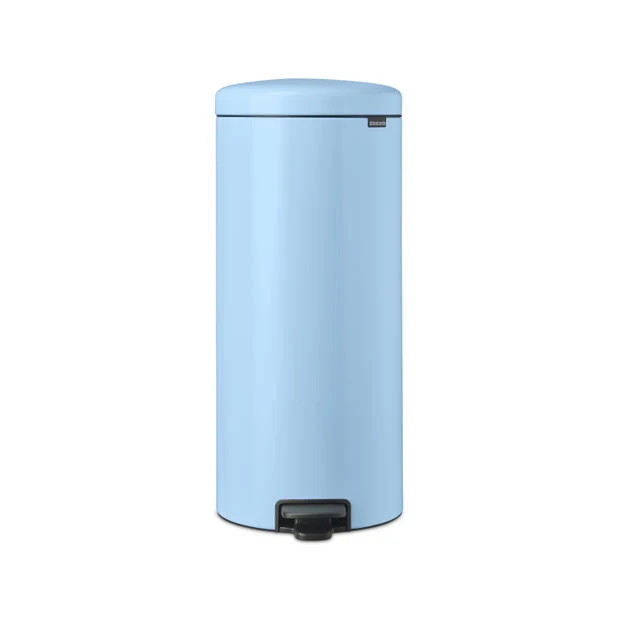 Brabantia NewIcon Pedaalemmer 30 Liter Met Kunststof Binnenemmer - Dreamy Blue 3 Brabantia NewIcon Pedaalemmer 30 Liter Met Kunststof Binnenemmer - Dreamy Blue