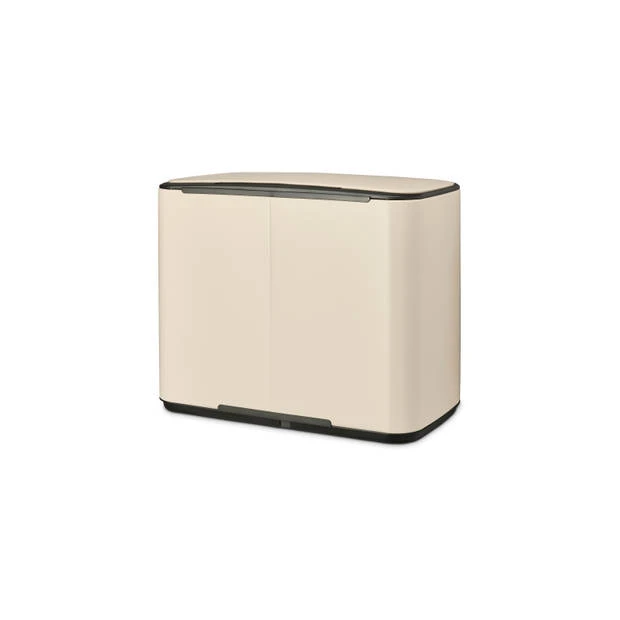 Brabantia Bo Pedaalemmer 11 + 23 Liter Met 2 Kunststof Binnenemmers - Soft Beige 5 Brabantia Bo Pedaalemmer 11 + 23 Liter Met 2 Kunststof Binnenemmers - Soft Beige - Afbeelding 3