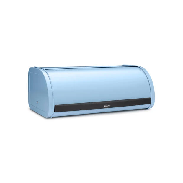 Brabantia Broodtrommel Met Schuifdeksel - Dreamy Blue 4 Brabantia Broodtrommel Met Schuifdeksel - Dreamy Blue - Afbeelding 2