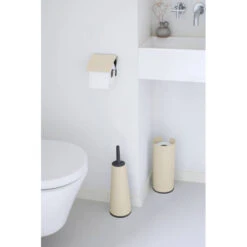 Brabantia ReNew Toiletaccessoire Set Van 3 - Toiletborstel Met Houder, Toiletrolhouder En Reserverolhouder - Soft Beige -Brabantia 3808031 155ddca3