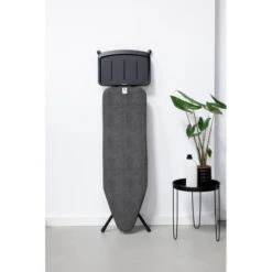 Brabantia Strijkplank B, 124x38 Cm Denim Antraciet Met Solide Stoomunithouder - Anthracite 25 -Brabantia 3904439 665adfce